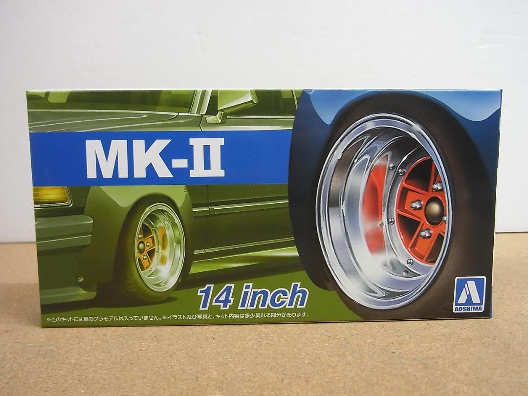Amazon | アオシマ 14インチ MK-II タイヤ＆ホイール マークII